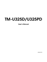 Epson TM-U325D User manual