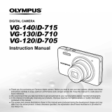 Olympus VG-120 User manual