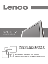 Lenco LED-2412 User manual