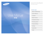 Samsung ST30 User manual