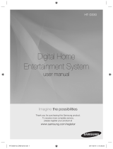 Samsung HT-D330 User manual