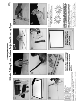 Draper Cineflex Ultimate Folding Screen 200", 4:3 User manual