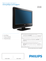 Philips 19PFL3505D User manual