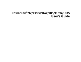Epson PowerLite 93 User manual