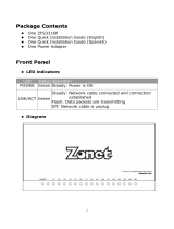 Zonet ZFS3316P Installation guide