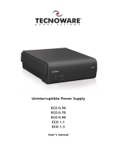 Tecnoware UPS ECO 0.70 User manual