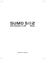 Gigabyte Sumo 5112 GZ-FADA51-CJB User manual