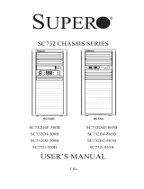 Supermicro Supero SC732i-865B User manual