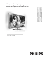 Philips 55PFL76X6T User manual