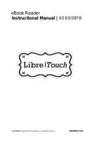 Aluratek Libre Touch Owner's manual