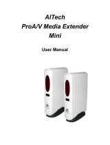 AITech ProA/V Media Extender Mini User manual