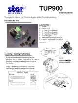 Star Micronics TUP900 Series Installation guide