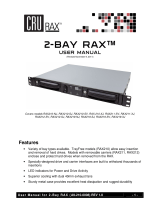 CRU RAX211-QR User manual