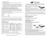 Omnitron Systems Technology iConverter T3/E3 User manual