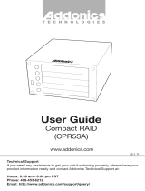Addonics Compact RAID User manual