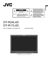 JVC DT-R24L4D User manual