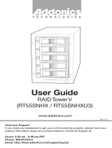 Addonics RT55SNHXU3 User manual