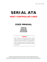 Digitus PCI Express 2-Channel SATA II Controller Card User manual