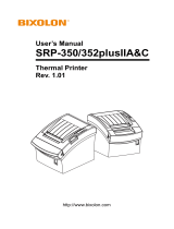 BIXOLON SP-350 User manual