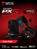 Turtle Beach Ear Force PX5 User manual