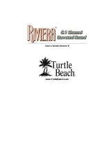 Turtle Beach Riviera User manual