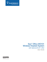 Plantronics Savi Office WO101 User manual