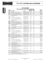 Da-Lite Concord Lectern User manual