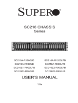 Supermicro 216E16-R1200UB User manual