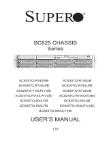 Supermicro CSE-825TQ-R500WB User manual