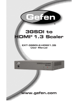 Gefen EXT-3GSDI-2-HDMI1.3S User manual