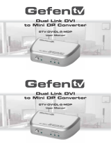 Gefen GTV-DVIDL-2-MDP User manual