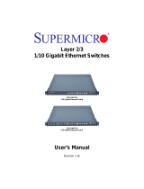 Supermicro SSE-G48-TG4 User manual