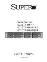 Supermicro SYS-6026TT-H6RF User manual