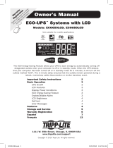 Tripp Lite ECO650LCD Owner's manual