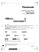 Panasonic DMR-HW100 Operating instructions