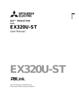 Mitsubishi Electric EX320U-ST User manual