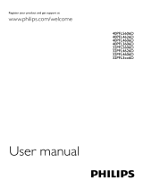 Philips 40PFL4626D User manual