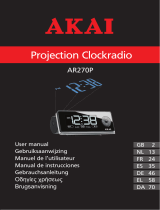 Akai AR 270P User manual