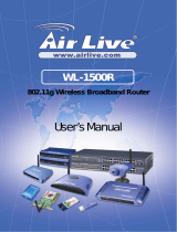 AirLive WL-1500R Owner's manual