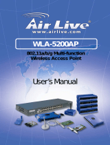 AirLive WLA-5200AP User manual