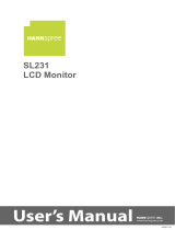 Hannspree SL231 User manual