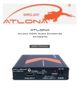 Atlona AT-HD570 User manual