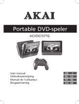 Akai ACVDS737TG User manual