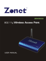 Zonet ZEW3003 User manual