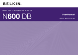 Belkin N600 DB User manual