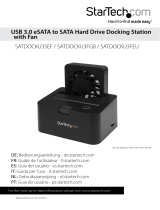 StarTech.com SATDOCKU3SEF User manual