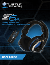 Turtle Beach Ear Force Z6A User manual