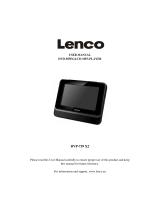 Lenco DVP-739 X 2 User manual