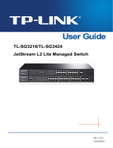 TP-LINK JetStream TL-SG3424 User manual