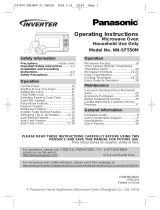 Panasonic NN-SF550M User manual